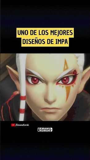 ¿El MEJOR diseño de IMPA? 😍 Hyrule Warriors #Zelda #Shorts