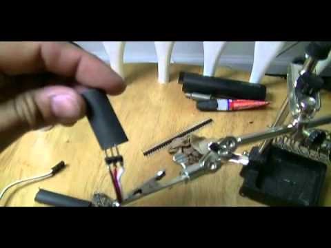 How easy to make Y connector for servo .