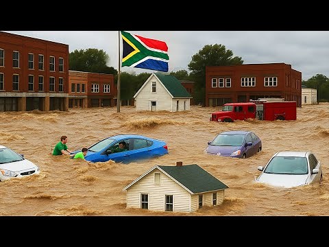 Hours Ago in South Africa ! 🌊 Massive Flooding Turns Streets into Rivers, Towns Submerged in Mthatha