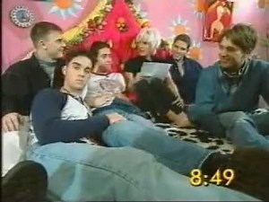 Take That on The Big Breakfast - On the Bed with Paula Yates - 1993