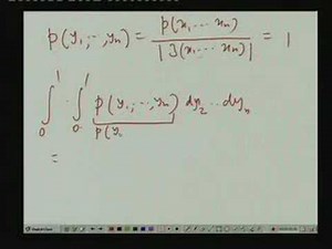 Lecture - 25 Conditional Densities of Random Vectors