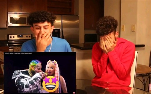 【Trollz】外国小哥看6ix9ine & NickiMinaj Trollz music video reaction!