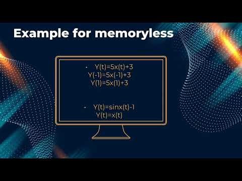Signal & systems / proprties of system / memory & memoryless (seminar)