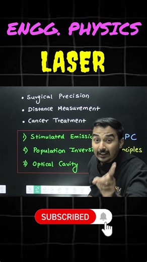 LASER | ENGINEERING PHYSICS | ENGINEERING FIRST YEAR | DIFFRACTION | PHYSICS SEMESTER 1