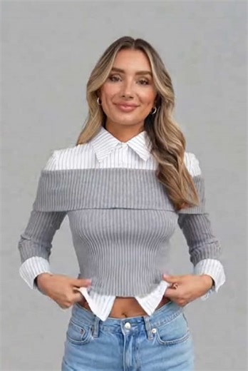 Elevate Your Style with High-Neck Turtleneck Top