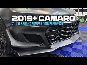 2019-23 Camaro ZL1 1LE Style Bumper Conversion Kit - Camaro LT/RS/SS/LT1 - Next-Gen Speed