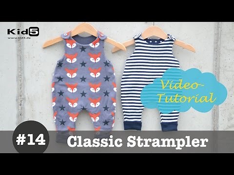 Strampler oder Spieler für Babys selber nähen - DIY-Näh-Tutorial