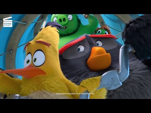 The Angry Birds Movie 2: Bathroom Heist Scene (HD CLIP)