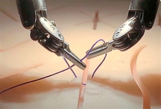 Teaching a robot surgery through videos