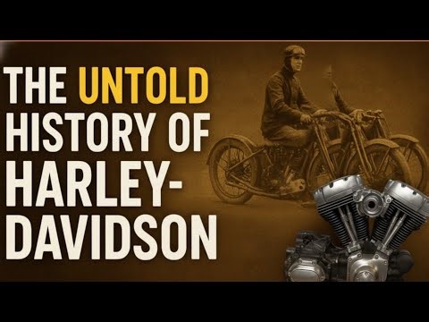 The Untold History of Harley-Davidson… You’ve NEVER Heard This Before!