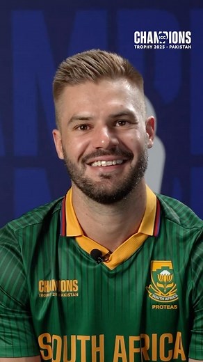 Aiden Markram's goals in 2014 🆚 2019 🆚 2025 #ChampionsTrophy #Cricket #CricketReels | ICC - International Cricket Council