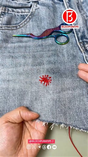 This darning technique is perfect for everyone!