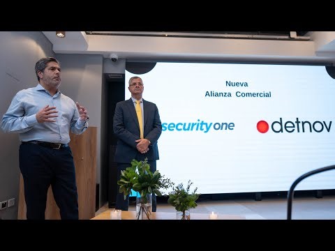 Security One | Nueva alianza comercial junto a Detnov