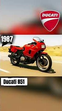 Ducati Motorcycle Evolution (1946-2024)
