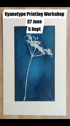 Cyanotype Printing Workshops with Rock n Wool Creations, Wheathampstead. I have 2 dates set for the beautiful Cyanotype Printing. We can create some stunning cyan blue 💙 images using this early photographic process. No experience necessary. To book your place please go to www.rocknwoolcreations.co.uk | Rock n Wool Creations