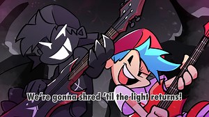 Discharge WITH LYRICS腐化模组 - Friday Night Funkin' Corruption Cover