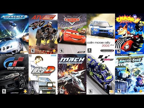 All Racing Games For PSP | Best Racing/Cars Games On Playstation Portable