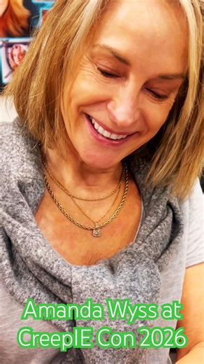 Amanda Wyss at CreepIE Con 2026 #creepiecon #2026 #amandawyss #fasttimesatridgemonthigh #80smovie