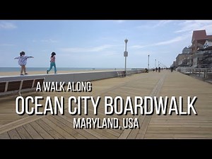 BEST SUMMER DESTINATION! | OCEAN CITY, MARYLAND Tour - Part 01 | Boardwalk & Grand Hotel Room Tour