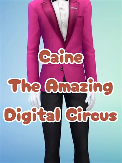 Caine, The Amazing Digital Circus, en los sims 4 💚🎩🪄 #theamazingdigitalcircusedit #caine #sims4 #digitalcircushow #theamazingdigitalcircusoc
