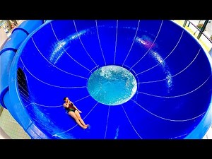 Onion Water Slide at Termy Cieplickie (Zjeżdżalnia Cebula)