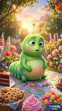 Hungry Caterpillar Story for Kids #toddlerlearning #kidslearning #educationalvideos #kidseducation