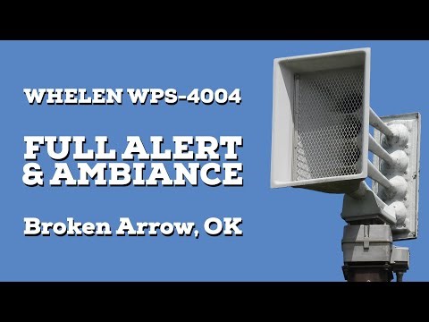 (465hz) Whelen WPS-4004 | Full Alert & Ambiance | Broken Arrow, Oklahoma | 5/6/26