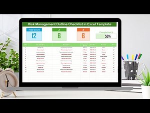 Risk Management Outline Checklist in Excel