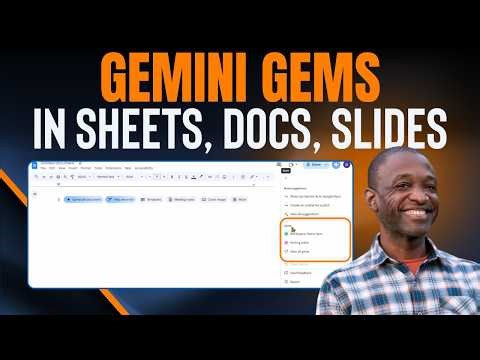 How to Use Gemini Gems Inside Google Docs, Sheets, and Slides