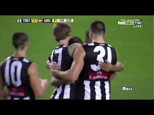 The Collingwood Magpies kick 11 goals in a row!