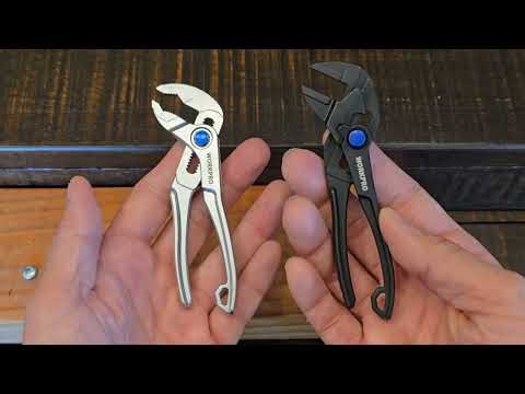 New 4 inch Workpro Mini Pliers Comparison: Wrench vs Water Pump Pliers