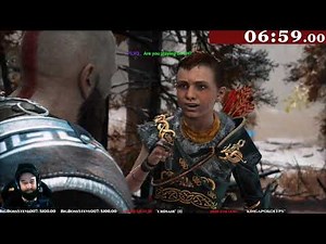 God of War | NG+ Any% Speedrun (1:18:31) Alfheim% World Record