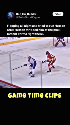 Lane Hutson pulled off a UNO reverse move on Nazem Kadri💀 • • • #nhl #nhlhighlights #lanehutson #hockeyfights #canadiensmtl | Game Time Clips