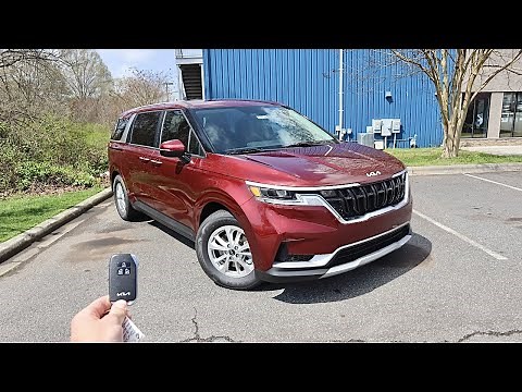 2022 Kia Carnival LX: Start Up, Test Drive, Walkaround and Review