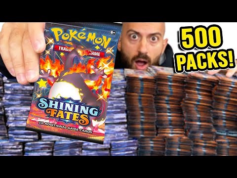 BIGGEST SHINING FATES Pokemon Cards Opening EVER!