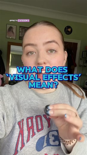 What does #visualeffects mean? #getintofilm