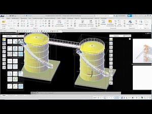 AUTODESK ADVANCE STEEL 2022 FUEL STORAGE TANK MODELING