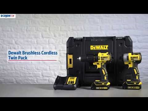 DEWALT DCK2060S2T-SFGB 18V Li-ion Brushless Cordless Twin Pack | Screwfix