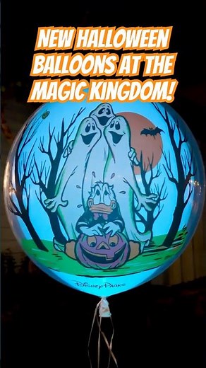 NEW themed balloons for Mickey’s Not-So-Scary