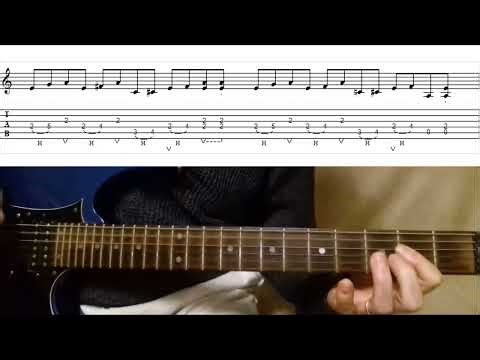 How to play Rory Gallagher 's Continental Op (w\\tabs)