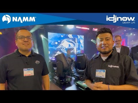FIRST LOOK - Eliminator STRYKER Series Moving Head Lights | NAMM 2023 I DJ NOW