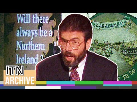 Ireland: The Road Ahead | Dubbed Gerry Adams on Ceasefire and Broadcasting Ban | The Troubles (1994)