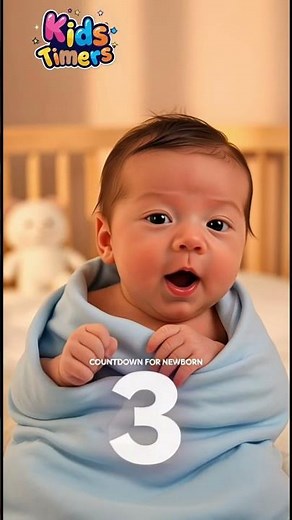 🐣 Meet the Cutest Baby Ever! 5-Second Cute Baby Timer for Kids! 🍼👶 #shorts
