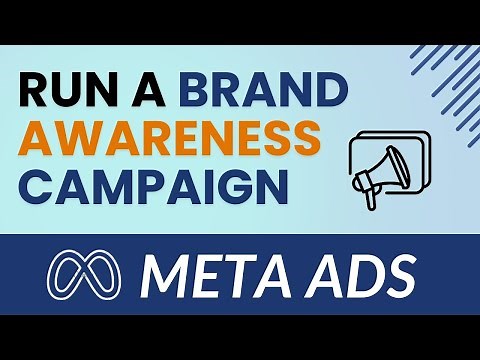 How to Run a Brand Awareness Campaign (Reach Objective) in Meta Ads | Step-by-Step Tutorial