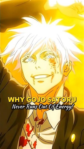 Kya Gojo Ki Cursed Energy Sach Me UNLIMITED Hai? 😱#JujutsuKaisen #GojoSatoru #Gojo #JJK #SixEyes