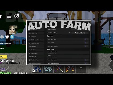[UPDATE 24] BLOX FRUIT SCRIPT | RUBU HUB | AUTO FARM | AUTO PREHISTORIC ISLAND |