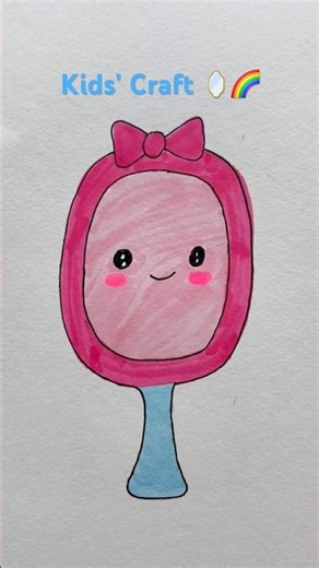 Kids’ Crafting Fun ✨ #kids #kidscraft #drawingforkids #shorts