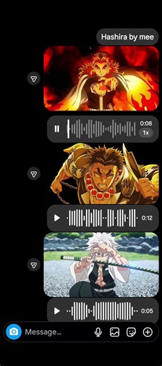 hashira from kimetsu no yaiba In my voice🎙️🔥.. تادية صوتية للهاشيرا من ديمون سلاير بصوتي 😏🔥🙀#kimetsunoyaiba #demonslayer #hashira #voiceover #voiceimpressions