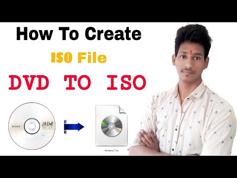 How To Convert DVD To ISO File | Create Iso from dvd || Make iso from dvd