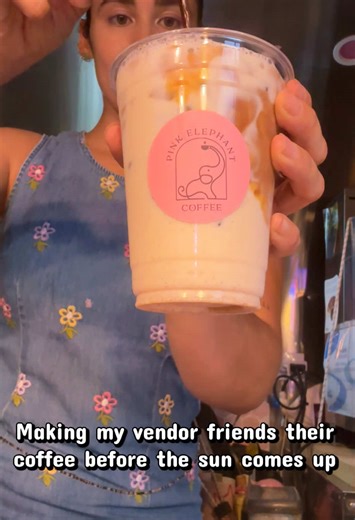 The audio matched too well not to use it #coffee #latte #bananabreadlatte #smallbusiness #miami